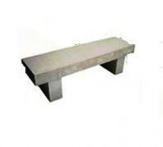 Banc béton anti-graffiti
