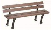 Banc de jardin plastique recyclé