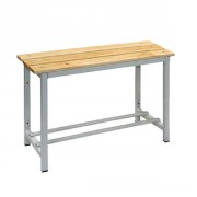 Banc de vestiaire lames bois