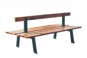 Banc double assise