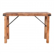 Banc haut de style rustique