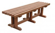 Banc jardin pour enfant en plastique recyclé