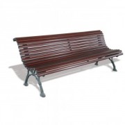 Banc lame en bois