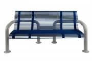Banc public en acier 1500 mm