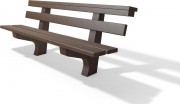 Banc public polyoléfine