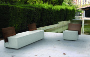Banc public urbain
