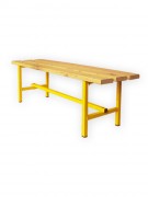 Banc sans dossier