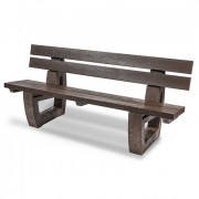 Banc public 100% plastique recyclé