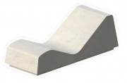 Banquette en béton L 198 cm