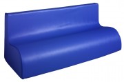 Banquette 3 places MODULO – Déhoussable - Assise 170 mm à 400 mm - Revêtement tissu enduit PVC