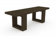 Banquette pour enfants en plastique recyclé
