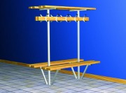 Banquettes centrales avec porte paquets