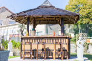 Bar en bambou pour l’extérieur