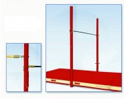 Barres gymnastique fixes scolaires