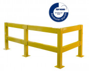 Barrière de protection industrielle modulable - Dim. L50 à 200 x H50 ou 100 cm