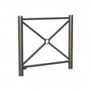Barrière de ville en acier ? 76 mm