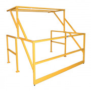 Barrière écluse basculante platine 100x100mm