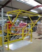 Barrière écluse de sécurité pour secteur industriel
