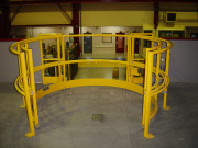 Barrière écluse circulaire