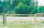 Barrière forestière bois 3 m L