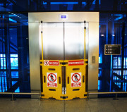 Barrière maintenance ascenseurs