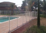 Barriere piscine aluminium