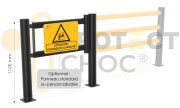 Portillon de sécurité industriel