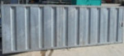 Barrière de stabulation tôlée 2 à 6 m - Hauteur 1150 mm