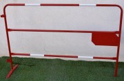Barrière TP de chantier personnalisable