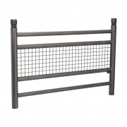 Barrière urbaine avec pommeaux