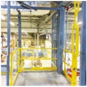 Barrière écluse de sécurité levante type L