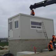 Location base vie de chantier modulable