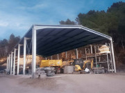 Hangar métallique en kit de 618m² - 20,6x30x6m
