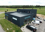 Bâtiment industriel sur-mesure de 542m² avec mezzanine pour magasin et entrepôt