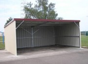 Bâtiment métallique ouvert simple pente