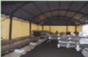 Batiments de stockage industriel en toile