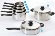 Batterie de cuisine inox 