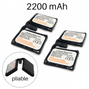 Batteries sous-gants chauffants tactiles