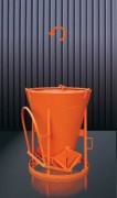Benne à béton fond ouvrant 150 à 1000 litres
