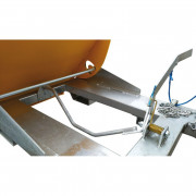 Benne automatique galvanisée sur roues