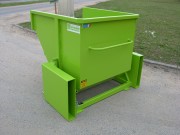 Benne avec prise pour chariot pinces