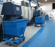 Benne basculante pour charges légères