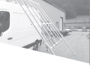 Berce vitre extérieure pour galerie