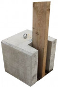 Bloc pilier béton pour clôture