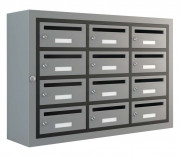 Bloc boites aux lettres PTT profondeur 365mm