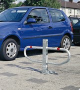 Bloc de parking en inox