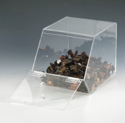 Boîte à friandises avec couvercle à clapet