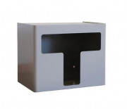 Boîte à prospectus murale pour hall d'immeuble - Tôle acier 15/10 - H.250 mm x L.360 mm x P.220 mm
