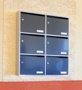 Boite aux lettres à faible profondeur 125 mm