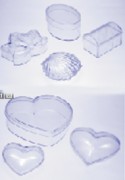 Boite de présentation transparente